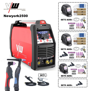 VECTOR EU STOCK AC DC TIG <span class=keywords><strong>MMA</strong></span> Plasma Welder Allemagne <span class=keywords><strong>France</strong></span> Pays-Bas Italie Espagne Livraison Gratuite 220V Machine à Souder Newyork2500 - Product Image 1