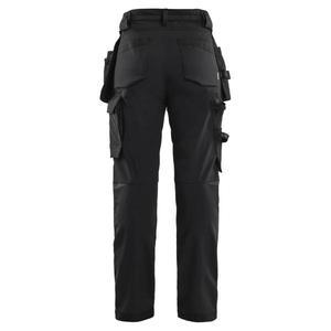 BLAKLADER - 712116459900C34 Pantalones artesanos para mujer Pantalones de trabajo de 4 vías elásticos Black - EAN 7330509922194 PANTALÓN DE TRABAJO VAQUERO - Product Image 2