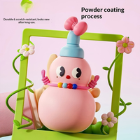 Gourde isotherme 500 ml pour enfants, bouteille d'eau avec paille pour tout-petits et étudiants, tasse en forme de gourde pour la maternelle