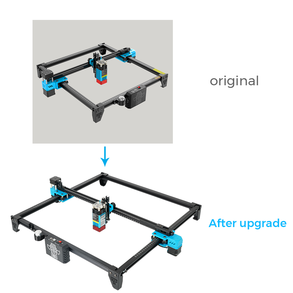 TWOTREES Tts 55 Pro Laser Machine Extension Kit - 600x600mm