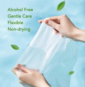 Lingettes déodorantes rafraîchissantes en coton biologique pour adultes lingettes humides emballées individuellement pour femmes hommes corps visage aisselles - Product Image 2