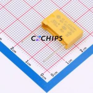 ตัวเก็บประจุนิรภัย SMQP104K275D1XXB15150 แบบ Through hole (THT), ระยะขา P=15 มม. 100nF 10% 275V X2 - Product Image 1