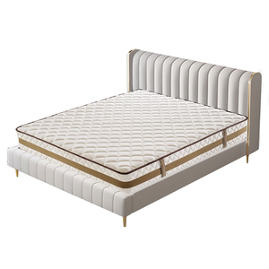 Matelas de lit de luxe, mobilier de chambre à coucher, qualité supérieure, à roulettes, couleur unie - Product Image 1
