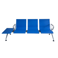 Chaise d'attente commerciale durable de haute qualité au meilleur prix YA-J240P, 3 places, en métal, pour aéroport, bureau, hôpital, école, gymnase, avec USB