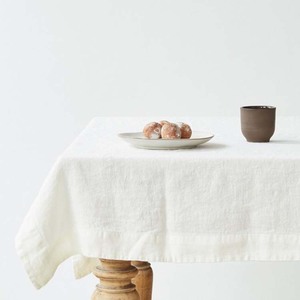 De luxe rectangulaire 100% Lin Gris Délavé Naturel lin <span class=keywords><strong>Nappe</strong></span> Pour Mariage - Product Image 4