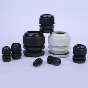 ขั้วต่อสายเคเบิลกันน้ำ Mg12 Mg63 ไนลอนกรอมเม็ต Ip68 หัวยึดสายไฟสำหรับสายเคเบิลขนาด 3-50 มม. - Product Image 3