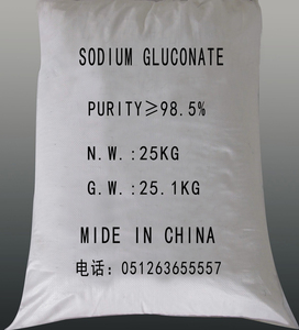 Agents réducteurs et retardateurs de l'eau de gluconate de <span class=keywords><strong>sodium</strong></span> chinois de qualité industrielle - Product Image 1