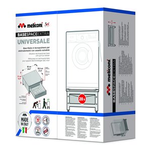 Kit de coluna para secar ropa BASE SPACE Extra Blanco y Gris 656144 - Product Image 2