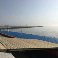 Plateforme flottante Botai en HDPE, passerelle flottante portable, ponton en plastique, quai flottant, plateforme pour bateaux, jet-skis, lac, eau