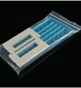 ชั้นวางหลอดทดลองพลาสติกแบบถอดได้พับเก็บได้สำหรับการวิจัยในห้องปฏิบัติการสามารถปรับแต่งได้มีขนาด13มม. 16มม. 18มม. - Product Image 3