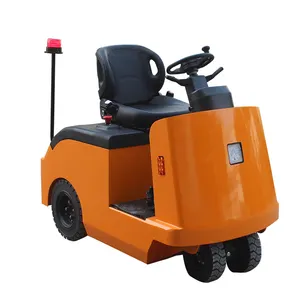 EFORK Heavy-Duty Electric Tow Tractors 4T 6T8T with Cabin Warehouse Electric Tow Tractor Lithium Battery Material Handling