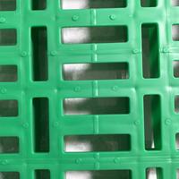 Équipement d'élevage de chèvres et de moutons, revêtement de sol durable pour chèvres en plastique PP, améliore l'environnement d'élevage