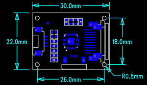 Mô-đun vân tay | Mô-đun cảm biến vân tay hỗ trợ cả xác minh vân tay 1:1 và 1:N - Product Image 3