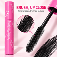 Mascara Volumisant Personnalisé avec Logo – Vente Chaude en Gros – Volume Accru, Sans Écaillage, Anti-Bavures, Revêtement Flexible pour Cils, Tenue Toute la Journée