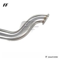 Downpipe Performa Aliran Tinggi untuk Mercedes Benz A35 AMG W177 2.0T 2025- Dengan Katalis Aksesoris Mobil Pipa