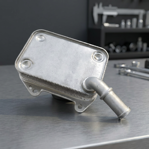 Nouveau refroidisseur d'huile moteur en aluminium Gamela VM Stabilimenti Meccanici 0.8L pour moteurs diesel modèles 10 DA/NSL NSLM, taille OEM, garantie 1 an - Product Image 2