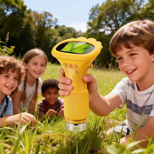 <span class=keywords><strong>Microscope</strong></span> numérique éducatif pour enfants, grossissement 1000X avec lumière LED pour la découverte en plein air, <span class=keywords><strong>microscope</strong></span> pour enfants - Product Image 2