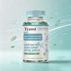 Capsules de soutien sportif en gélules molles, extrait d'Epimède, performance sportive, nutrition quotidienne pour hommes actifs et sportifs, OEM ODM - Product Image 4