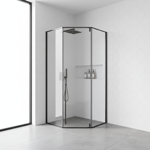 <span class=keywords><strong>Paroi</strong></span> <span class=keywords><strong>de</strong></span> <span class=keywords><strong>douche</strong></span> simple en verre coulissante pour salle <span class=keywords><strong>de</strong></span> bain, <span class=keywords><strong>douche</strong></span> sur mesure étanche avec portes en verre sans cadre - Product Image 1