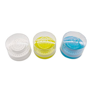Caja para fresas dentales con 60 orificios, estuche de almacenamiento y esterilización para instrumentos dentales, certificado CE - Product Image 4