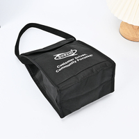 Sac isotherme promotionnel personnalisé en non-tissé avec logo imprimé, sac fourre-tout thermique portable pour le bureau et l'école