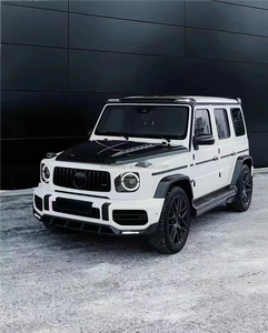 Vente d'usine <span class=keywords><strong>Mercedes</strong></span> classe G W464 Bodykit mise à niveau Topcar Style matériau en Fiber de carbone <span class=keywords><strong>sec</strong></span> jupes latérales ailes supérieures assemblage pare-chocs - Product Image 5