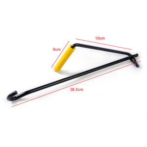QY Herramienta Manual Portátil Plegable para Neumáticos de Coche, Llave de Gato, Palanca de Levantamiento, Negra - Product Image 2
