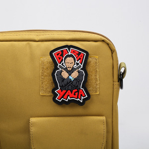 แผ่นป้ายยุทธวิธีทำจากยางเนื้อนุ่ม3D ทำจาก PVC แผ่นแปะตัวการ์ตูนเพื่อความสนุกสนาน - Product Image 4