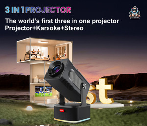 Projecteur de cinéma maison <span class=keywords><strong>Android</strong></span> YUXU HCS350KTV, console de jeux TV, 1080P HD WiFi, divertissement familial portable, 8 Go de mémoire, plus de 20 000 jeux - Product Image 6