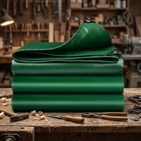 Bâche robuste 1000D enduite de PVC résistante à l'abrasion, imperméable et anti-UV, pour couverture de camion sur mesure et abri industriel extérieur