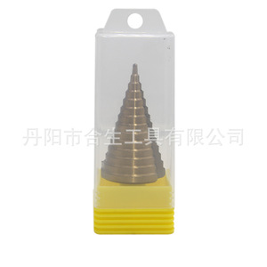 Mr <b>Drill</b> Metric Counterbore 4-42mm Triangular Shank Titanium Plated <b>Step</b> <b>Drill</b> Electric <b>Drill</b> Hole Drilling Tool - Product Image 3