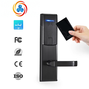 Serrure de porte électronique intelligente pour hôtels, avec carte RFID, en acier inoxydable - Product Image 4