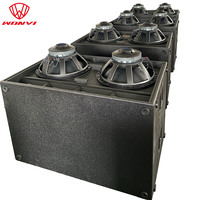 Subwoofer activo de alta potencia 8006 dual de 18 pulgadas