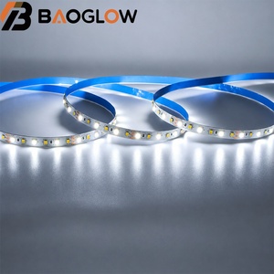ไฟ LED แบบม้วน CCT สองสี 120LED/เมตร 2835 LED Tape Light 12V 12W/เมตร แผงขนาด 8 มม. ตัดได้ทุกๆ 5 ซม. 3000K+6500K/12000K สำหรับใช้ภายในอาคาร ห้องน้ำ - Product Image 4
