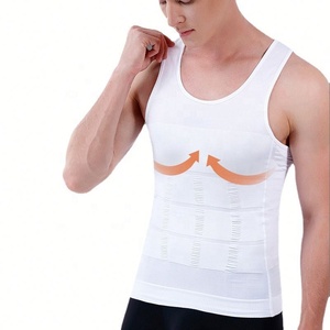 Camiseta Térmica Moldeadora <span class=keywords><strong>de</strong></span> Cintura para Hombre, Chaleco Reductor <span class=keywords><strong>de</strong></span> Abdomen, Camiseta Compresora, Prenda Moldeadora <span class=keywords><strong>de</strong></span> Cuerpo - Product Image 6