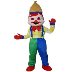 Rode Grappige Clown Kostuum/Mascotte Kostuum/Professionele Clown Kostuums Voor Volwassenen