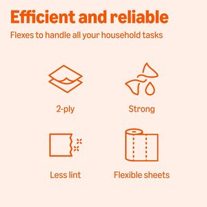 Essuie-tout jetables en papier 2 plis super absorbants en pâte de bois pour la cuisine domestique - Product Image 4