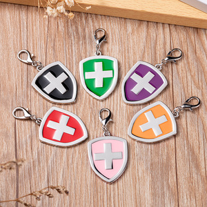 Etiqueta de perro de aleación de Zinc cruzada creativa, suministros para mascotas, etiqueta colgante, forma de escudo de Metal para gatos, etiqueta de identidad para mascotas, puede logotipo DIY - Product Image 5