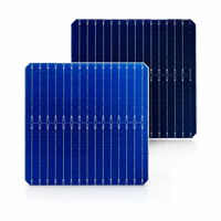Cellules solaires bifaciales PERC TOPCon REOO 210 mm, cellules photovoltaïques à haute efficacité pour la fabrication de grands panneaux solaires