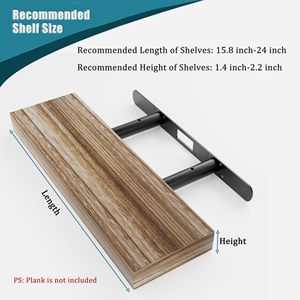 Zuogang đồ nội thất phần cứng Kệ chân đế giấu nhà bếp giá sắt lưu trữ lớp bảng giá tường lưu trữ chân đế - Product Image 2