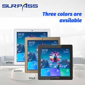 PW4425B + 4FCR415 Audio inalámbrico BT en amplificador de pared altavoz caja de sonido con controlador de pantalla táctil sistema de sonido - Product Image 4