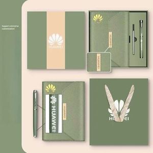 Custom A5 Tri-Fold Notebook <b>Gift</b> Set - High-End Design for Office & Students | Logo Customizable - Product Image 6