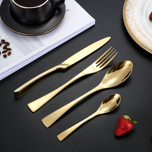 Creative Kaya Cutlery Set European Style Stainless Steel Knife Fork Spoon Set For Hotel Steak Dinner Service - Product Image 2