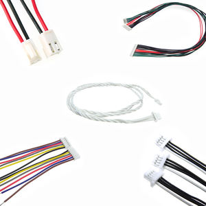 Кабель-жгут с разъемами OEM ODM: электронные разъемы JST XH DB9, шаг 2.54мм/1.25мм, 2-контактные, 4-контактные, 10-контактные, с изоляцией из ПВХ/ПТФЭ - Product Image 6
