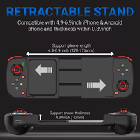 Harga pabrik pengendali Game seluler untuk smartphone, untuk iPad, Tablet, Joystick PC pengendali ponsel Gamepad telepon seluler