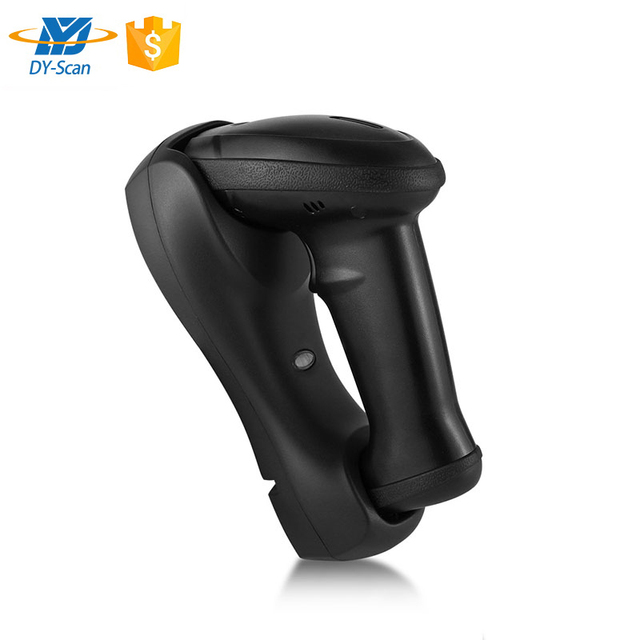 Portable Wireless 1D/2D CCD Light Barcode Scanner Handheld Laser Reader with Charge Base and USB Interface for A4 Paper