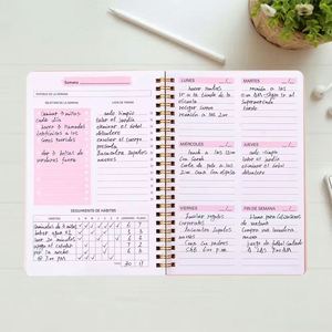 2025 Wholesale Planners and Organizers Spiral Daily Planner <b>Weekly</b> Monthly A5 Notebook Budget Agenda Undated - Product Image 4