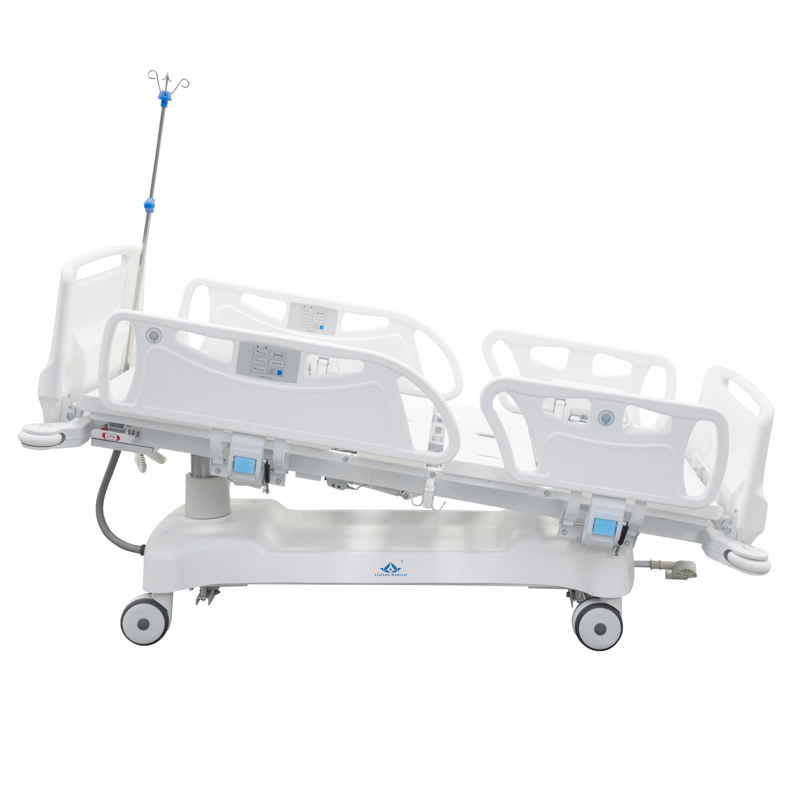 سرير رعاية طبية من نوع ICU عالي الجودة للمرضى سرير رعاية كهربائي للمسنين غرفة رعاية مسنين مستشفى سرير مسطح