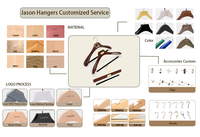 Cintres de luxe personnalisés en bois blanc pour costumes, vente en gros, cintres en bois massif pour vêtements, cintres personnalisés avec logo pour boutiques de vêtements