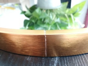 <span class=keywords><strong>40Cm</strong></span> Vòng Tường Gương, Khung Hợp Kim Nhôm Vòng Make Up Gương, Vòng Mỹ Phẩm Gương - Product Image 5